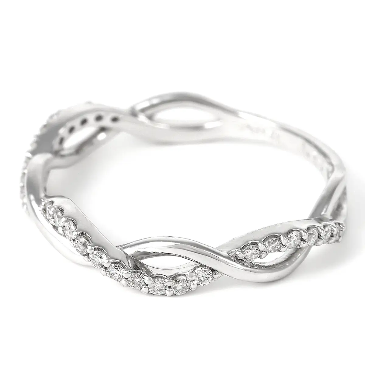 プラチナ950ハードプラチナ　ダイヤ　リング　0.20ＣＴ　R3651DI-P2 NSAN010