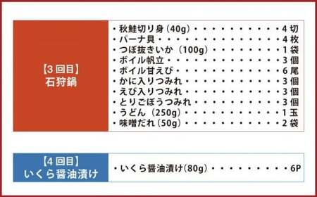 【6回定期便】小樽海洋水産 人気加工品定期便