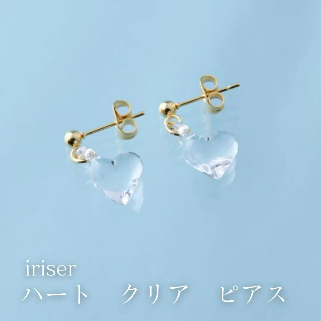 iriser (イリゼ) ハートクリア ネックレス ｜ アクセサリー ネックレス