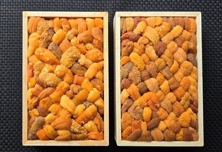 エゾバフンウニバラ詰め(赤系)約250g×1折 C-71028