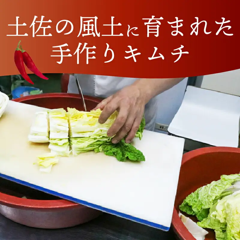 【土佐キムチ 丸ごと白菜】 白菜 キムチ 1000g 無添加 自然派  丸ごと キムチ 漬物 発酵 白菜 キムチ 手作り てづくり 韓国 高知県 南国市 