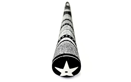 ツアースティングレー M58 バックライン無ブラック5本セット 〈グリップ全体にZラインを施したフィット感のあるモデル〉