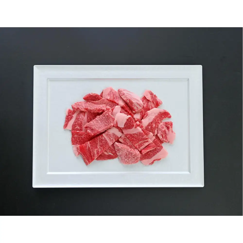 神戸牛 焼肉用 厚切り落とし  500g (BBQ 不揃い 切り落し 訳あり)キングミート