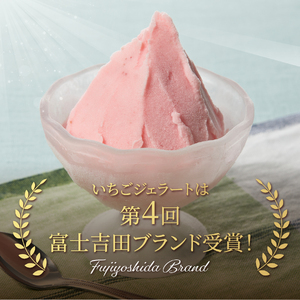 富士山まるごとジェラート　いちご特別セット ジェラート 氷菓子 スイーツ 夏いちご 詰め合わせ