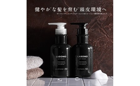 シャンプー ラボモ アートブラックシャンプー 2本セット 270mL×2 頭皮環境 髪 頭皮 爽快感