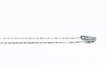 プラチナ ダイヤ ラインネックレス 0.3CT  N376DI-P　ダイヤモンド ペンダント ジュエリー