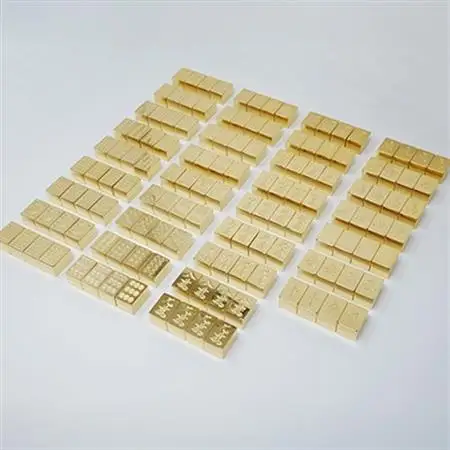 【24金が光る】金の牌 136個フルセット【1649094】