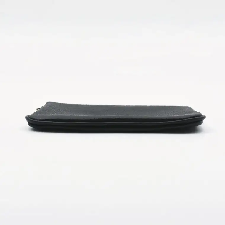 ファスナー通帳ケース ブラック AX139-3