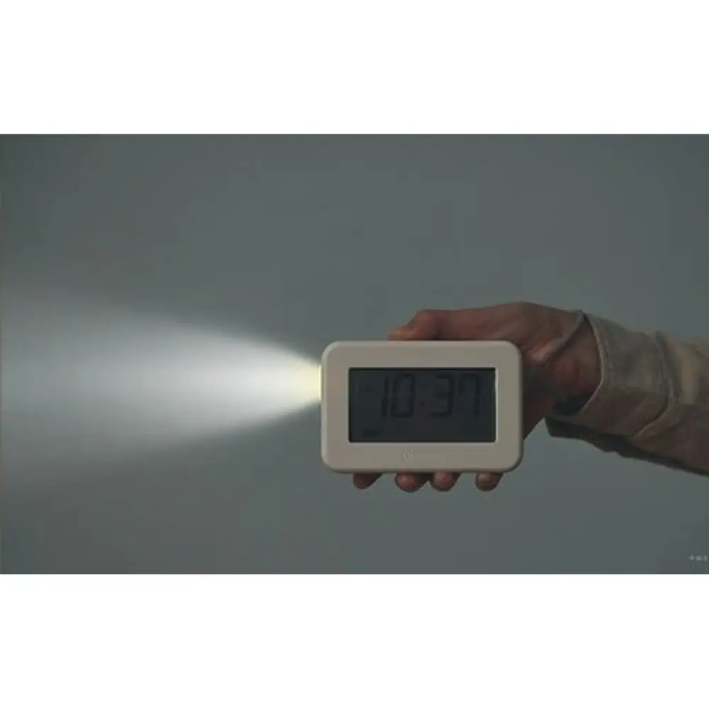 リズム LANTERNCLOCK ライトグレー　【11100-1819】