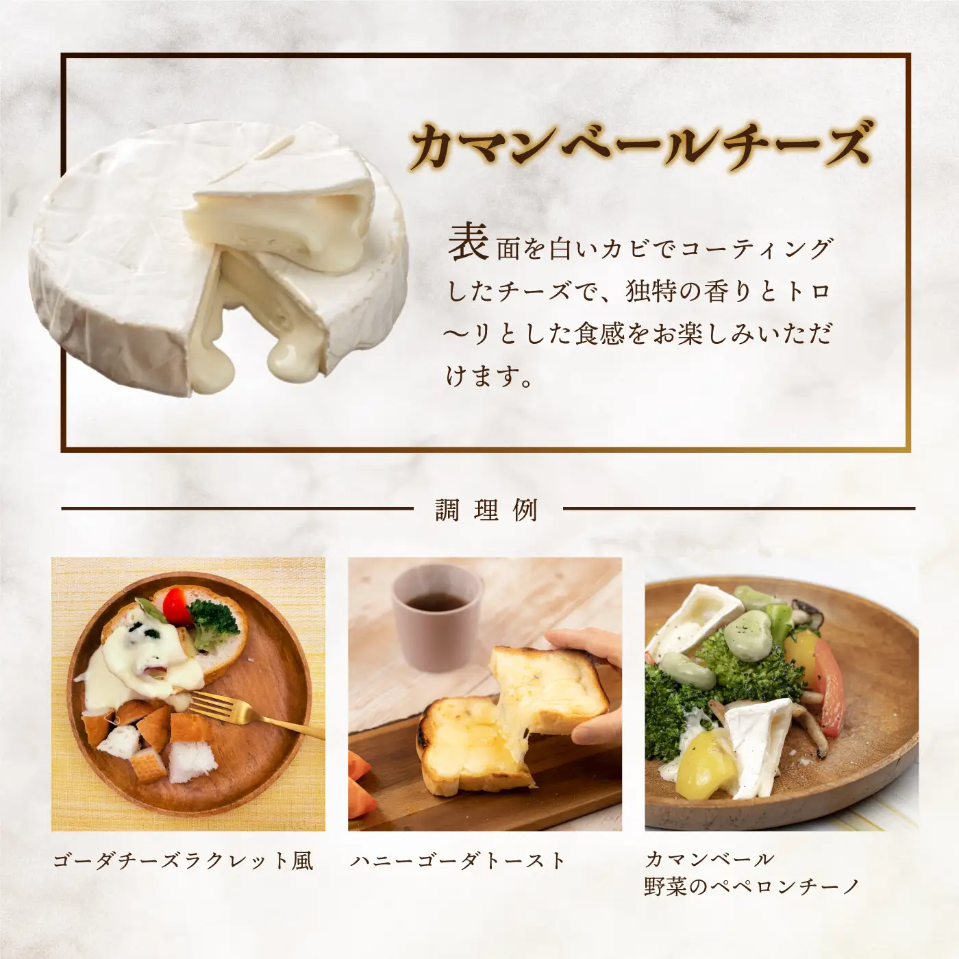 【定期便3回】熟成チーズセット（ ゴーダチーズ100g・カマンベールチーズ200g）