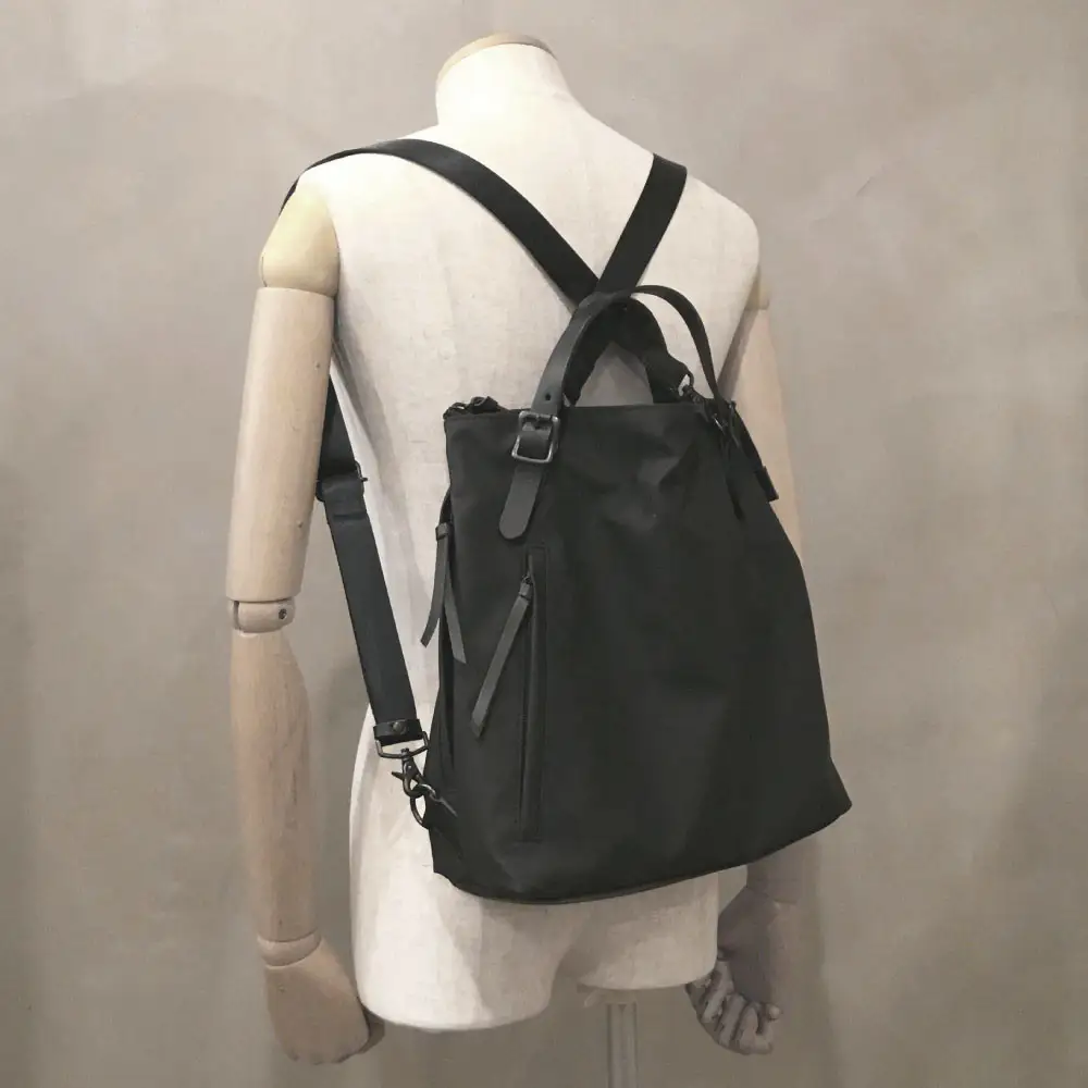 【-LESS PREVAIL】Matte　トートリュック　M　PSTB-2001（ブラック）