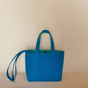 NUNUTOTO　ブルー×ラムネ　Mサイズ　ショルダーストラップ＆ペットボトルホルダーセット