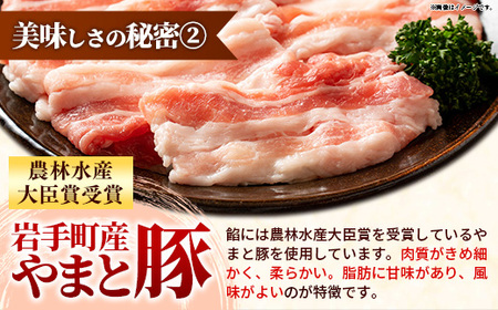 【キャベツの街】野菜たっぷり！しんいちろう餃子（12個入×4箱）【48個】  お肉 おかず やまと豚 肉 焼き 中華 人気 餃子 ギョーザ ぎょうざ ギョウザ 豚肉 おつまみ 惣菜 岩手県 岩手町