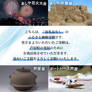 福岡県芦屋町への寄附(返礼品はありません)【福岡県芦屋町】assn00-001