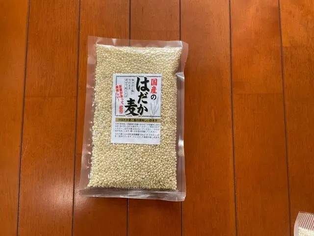 国内産 麦ごはん4種セット(押麦500ｇ、はだか麦330ｇ、ダイシもち麦250ｇ、もち麦300ｇ　各1個)|麦ごはん