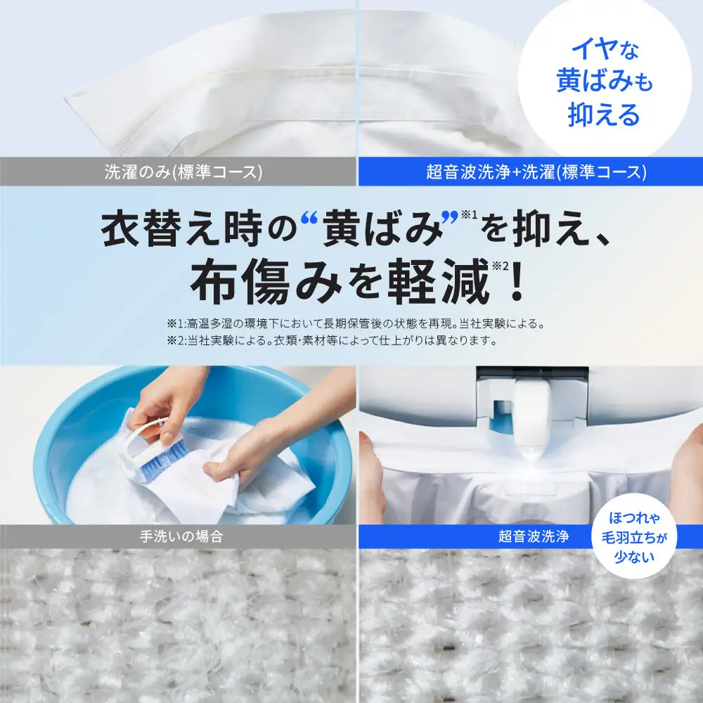 【AQUA】全自動洗濯機 超音波洗浄らくらくSONIC搭載！14kg ホワイト｜アクア 家電 人気ブランド 生活家電 電化製品