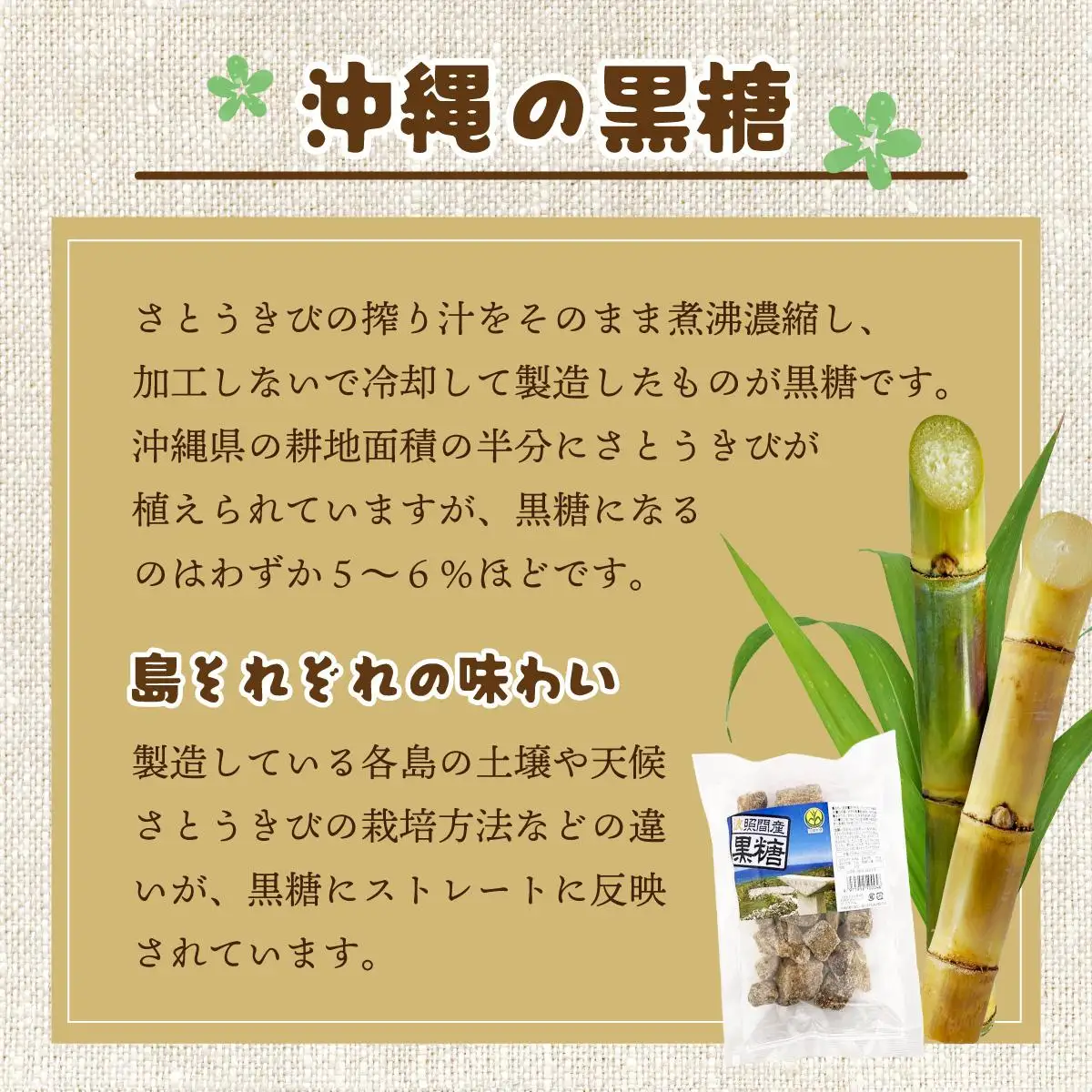 波照間島産黒糖180g 10袋