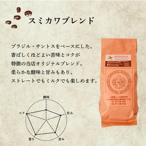 【粉】 オリジナル ブレンドコーヒー 1kg コーヒー