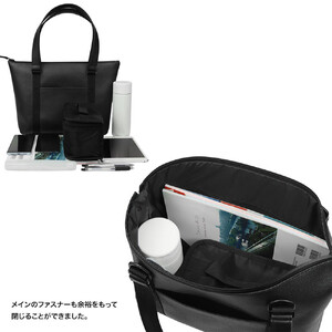 トートバッグ S / ブラック E050S