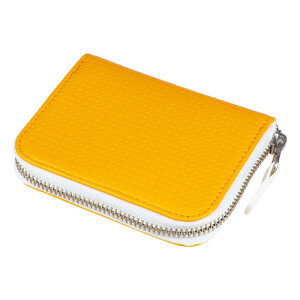 FUKUNARY ミニマム財布 バレーボール生地 / イエロー M074
