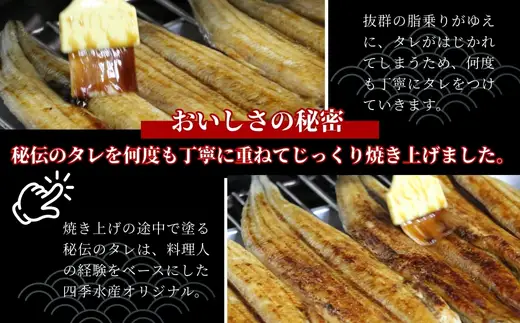 国産うなぎのかば焼き 1切（約250g）