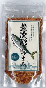 【老舗コトヨ醤油】3回定期便 豊次郎のつまみセット② プレーン味60g×2個・わさび味60g×1個(4ヶ月毎×3回) 万能調味料 ふりかけ アーモンド入り 鯖節 オイル不使用 1C33022