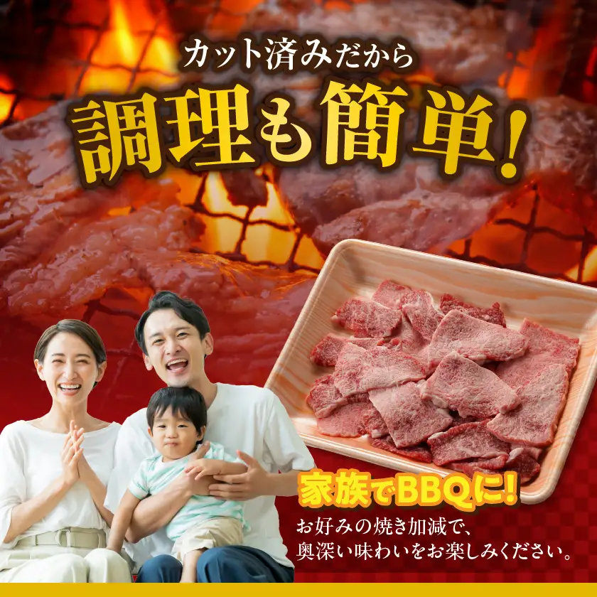 宮崎牛ロース焼肉400g〔13-N301〕_(都城市) 宮崎県 都城市産 宮崎牛 ロース 焼き肉 400g 霜降り 焼肉用カット