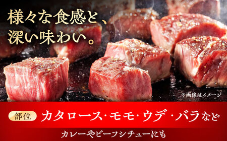 【全6回定期便】瀬戸山麓和牛 サイコロステーキ 400g  /牛肉 ステーキ 牛ステーキ 和牛  [BBBQ122]