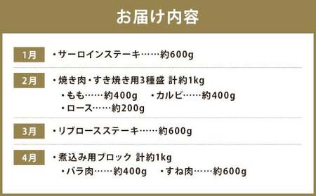 【12回定期便】 長崎和牛 プレミアムコース ／ 12回定期便 和牛 牛肉 お肉 肉 サーロイン もも カルビ バラ ロース リブロース すね 牛ミンチ ミンチ ヒレ トモサンカク シキンボ ステーキ 焼き肉 焼肉 すき焼き 煮込み 煮込 しゃぶしゃぶ セット 食べ比べ 定期便 長崎県 時津町 冷凍