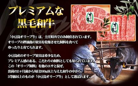 小豆島 オリーブ牛 ロース すき焼き用 800g (400g×2) ロースステーキ 180g 2枚 セット 詰め合わせ 和牛 黒毛和牛 ブランド牛 国産牛 国産牛肉 牛肉 牛 お肉 肉 すき焼き用肉 すき焼き肉 ステーキ肉 ロース ステーキ 牛ロース 香川 香川県 土庄町