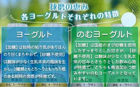 【順次発送】球磨酪農おすすめ！球磨の恵みヨーグルト堪能セット