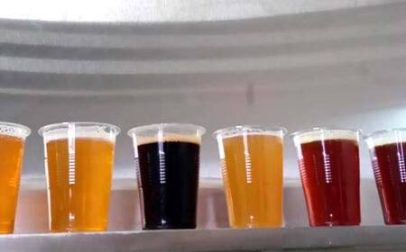 ＼現地で体験／ 足利市のISHII BREWING醸造所内で Fresh The Craft Beer 15種類飲める【3名様】 オンタップス15【フォー3】 【 クラフトビール お酒 栃木県 足利市 】  F7Z-1441