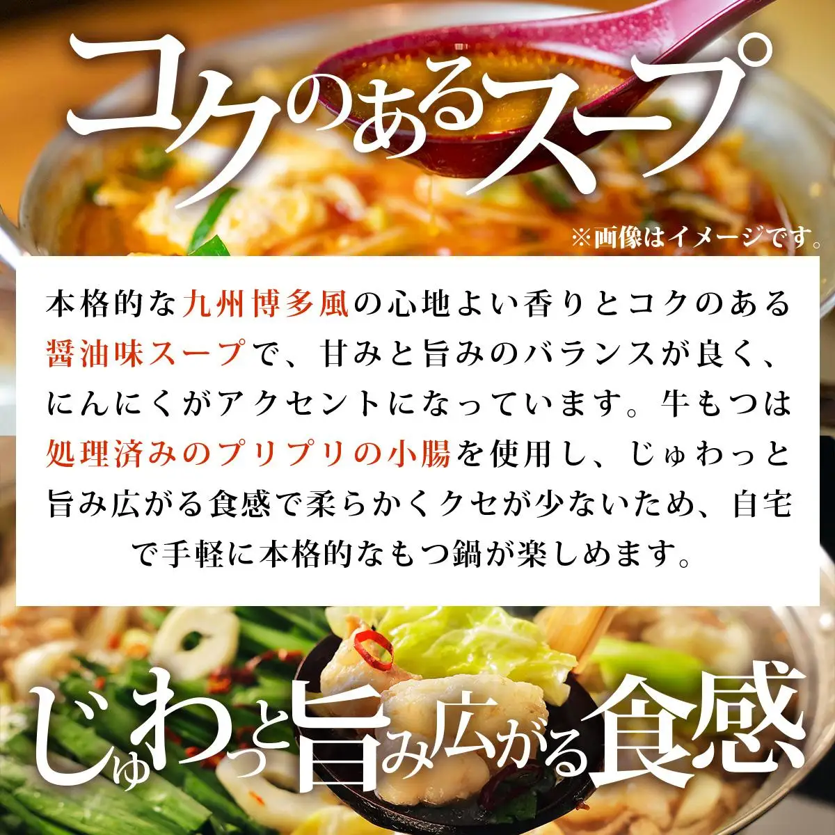 牛もつ鍋 醤油味 30人前（3人前×10セット） PE004