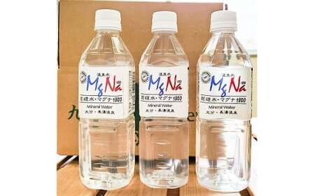 【6ヶ月定期便】 竹田の水セット 「マグナ1800」 500ml×10本 ・ 「竹田湧水」 500ml×10本 （計20本×6回） 合計120本