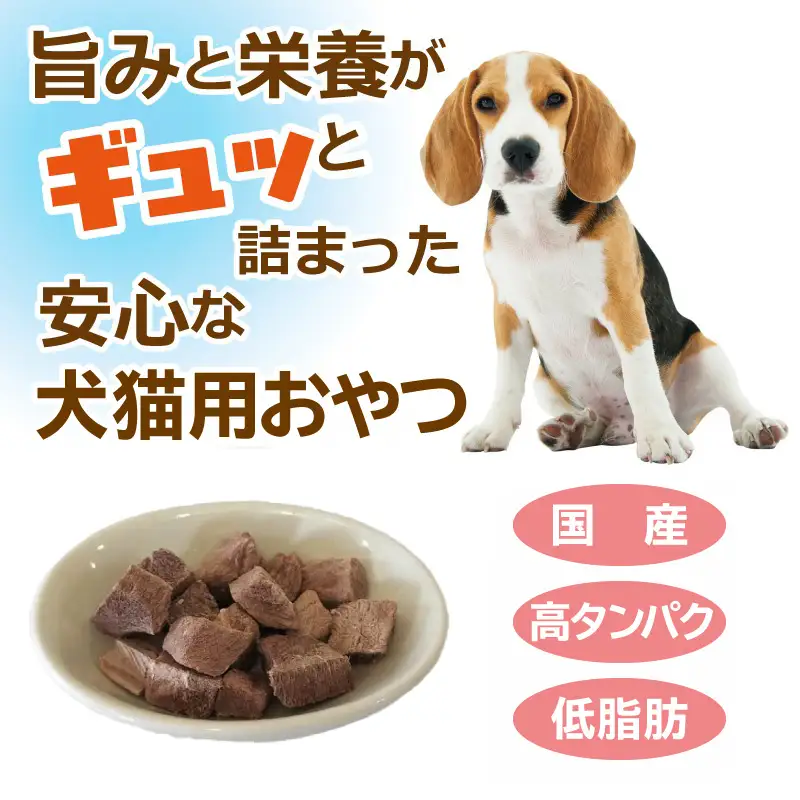 ALOHAS 馬肉フリーズドライ 犬猫用おやつ 25g×3袋
