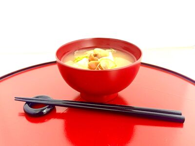 川連漆器 銀朱 たっぷり椀 漆器 漆器 【(株)佐藤商事】[B5504]