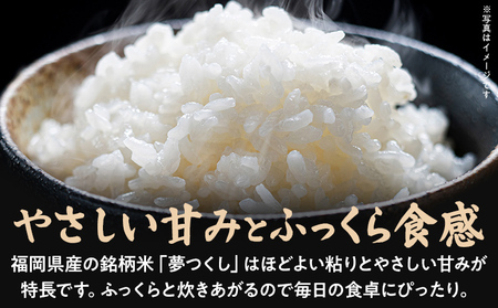 米 定期便 3回 酒井さんちのお米 夢つくし（白米） 5kg 定期便 米 白米 精米 国産 農家直送 国産米 国産 おにぎり お弁当 朝ごはん 軽食 間食 おやつ 福岡県 福岡 九州 グルメ お取り寄せ