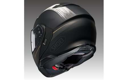 SHOEIヘルメット【NEOTEC 3 SATORI (BLACK／WHITE)】XL フィッティングチケット付き｜フリップアップ システムヘルメット ネオテック フルフェイス フェイスカバー システム バイク ツーリング ネオテック サトリ ショウエイ [1381]