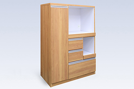 90レンジ台 クオーネ（NA）【諸富家具】：C139-004