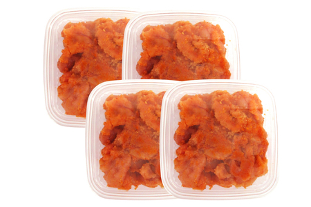 明太子 定期便 訳あり 無着色 辛子明太子 1kg 2回 総計2kg [木村食品 福岡県 筑紫野市 21761212]