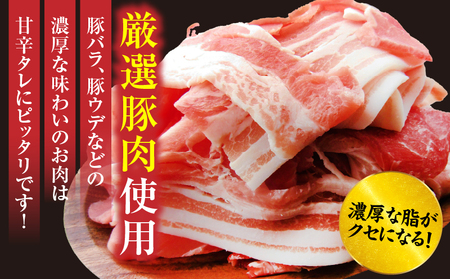 たっぷり玉ねぎ入り豚肉の生姜焼き 4kg |肉 豚肉 冷凍 小分け 時短 時短調理 簡単 料理 たっぷり 生姜焼き たまねぎ しょうが ジューシー 弁当 おかず 香川県 三木町 おすすめ |_mk146-271-03