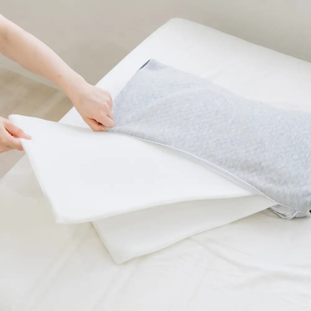 高さを3段階で簡単に変えられるので、自分ならではのベストポジションが得られる！セルフフィッティング枕「3段階に高さ調整できる 寝返りしやすい首もとフィットそば殻まくら」【快眠、枕、睡眠、そば、寝心地、サポート、寝具、ベッド、おすすめ、こだわり、日本製、ふるさと納税、三重県、四日市市】