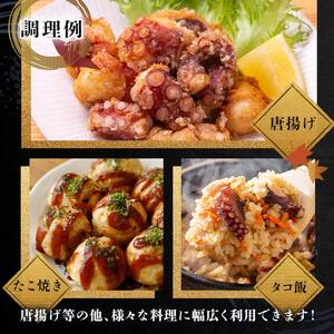 北海道産 丸魚岩本の煮ダコ足 約2kg たこ タコ 蛸 冷蔵 北海道 森町 海鮮 2kg mr1-1057