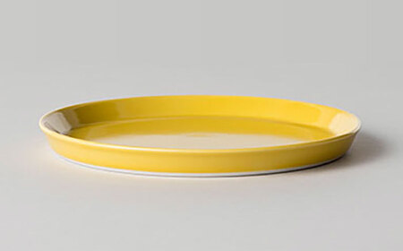 【波佐見焼 マルヒロ】HASAMI SEASON 01 プレートミニ・プレート ペアセット（4点）マスタード×アイスグリーン[EB204]