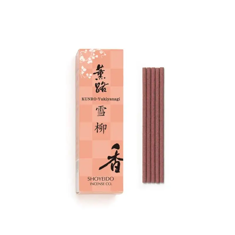 【香老舗 松栄堂】お香スティック(花圃/雪柳/甘露各20本)/香立舞妓/香皿クリーム セット
