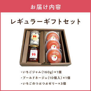 河西いちご園詰め合わせレギュラーギフトセット AM-0015
