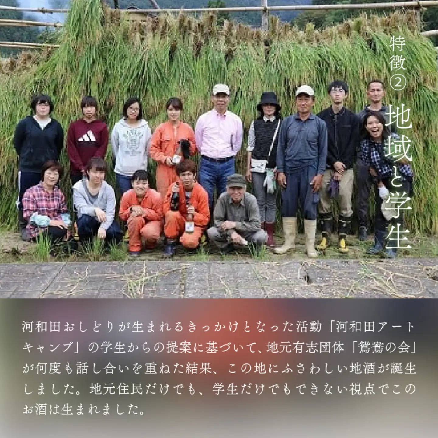 【数量限定】梵コラボ 純米大吟醸 地酒『河和田おしどり』