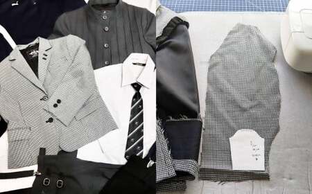 思い出の服をドールサイズにリメイク ドールメンテナンス付き リユース 片づけ 収納 アップサイクル ライフオーガナイザー リユースオーガナイザー