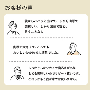 カットわかめ 15g×15袋 小分け ＼ わかめ ／