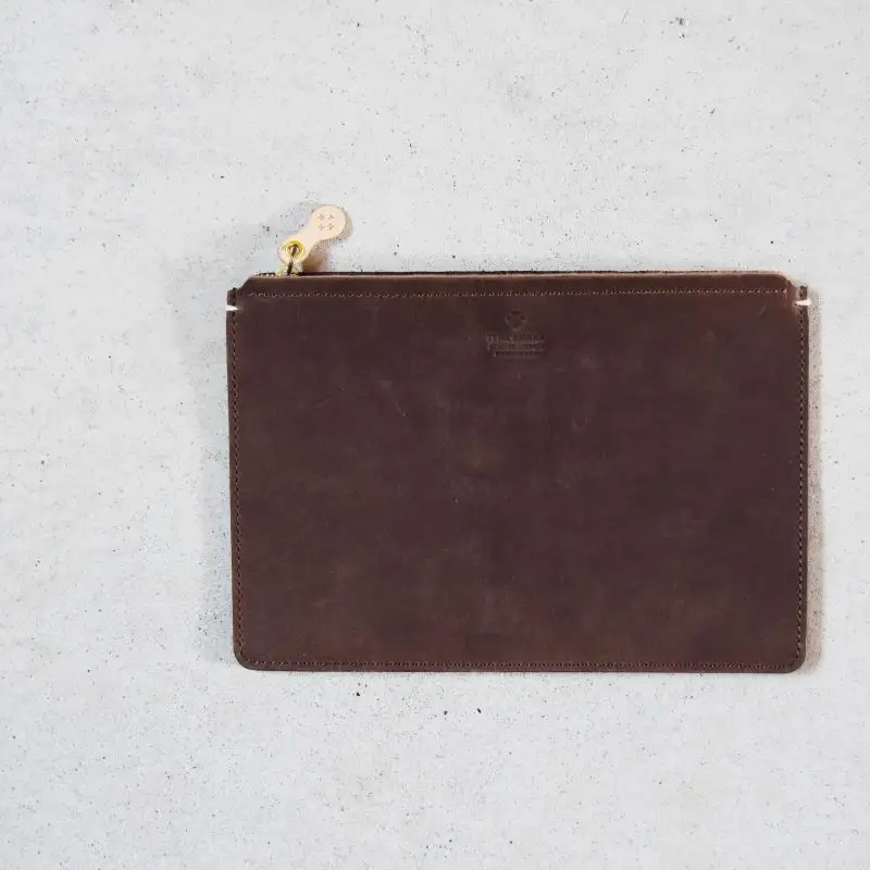Teha’amana Square pouch L テハマナ スクエアポーチ L スモーク ブラック